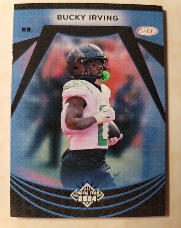 2024 Sage High Series Football #118 Bucky Irving — front
