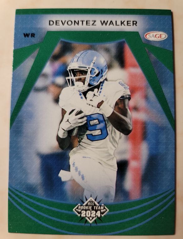 2024 Sage All Rookie Team Devontez Walker — front