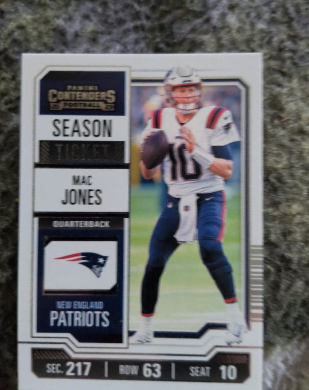 2023 Panini Contenders #69 Mac Jones — front