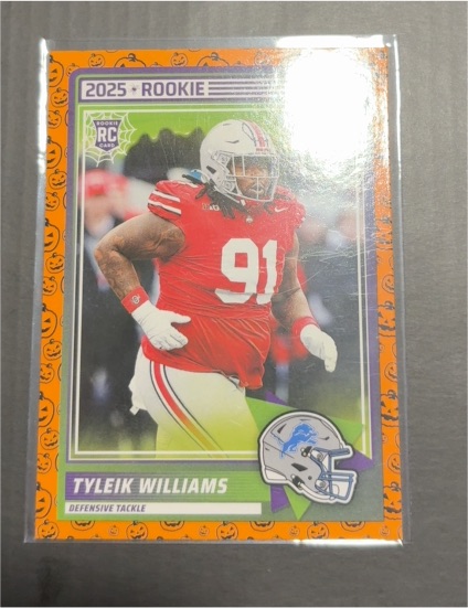2025 Panini Score A Treat Football Halloween #85 Tyleik Williams — front