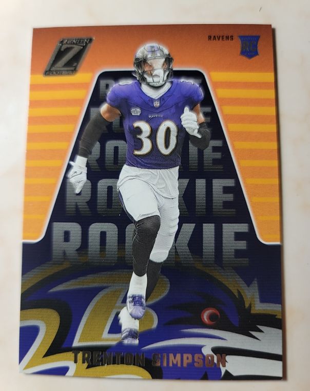 2023 Panini Zenith #187 Trenton Simpson — front