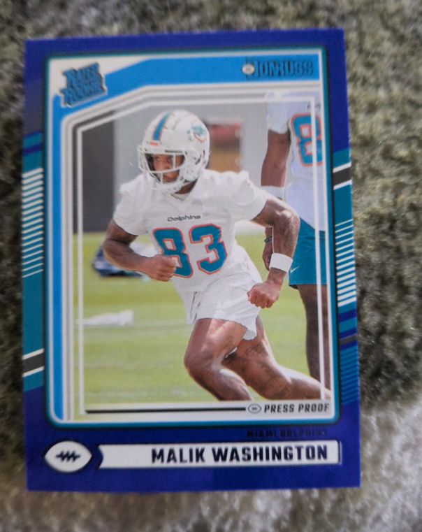 2024 Panini Donruss #397 Malik Washington — front