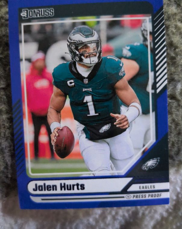 2024 Panini Donruss #50 Jalen Hurts — front