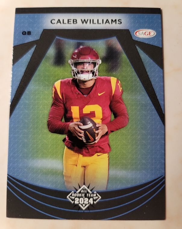2024 Sage High Series All-Rookie Team #107 Caleb Williams — front
