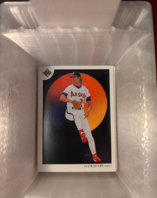 1991 Upper Deck #31 Mark Langston — front