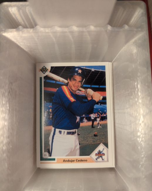 1991 Upper Deck #23 Andujar Cedeno — front