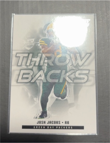 2025 Panini Score #7 Josh Jacobs — front