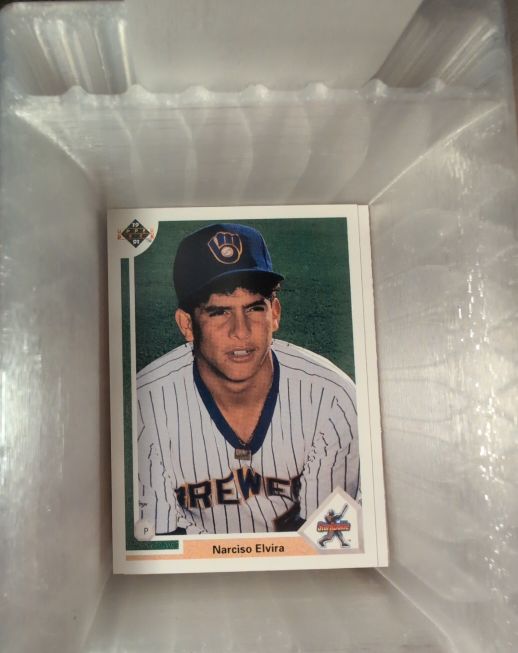 1991 Upper Deck #13 Narciso Elvira — front