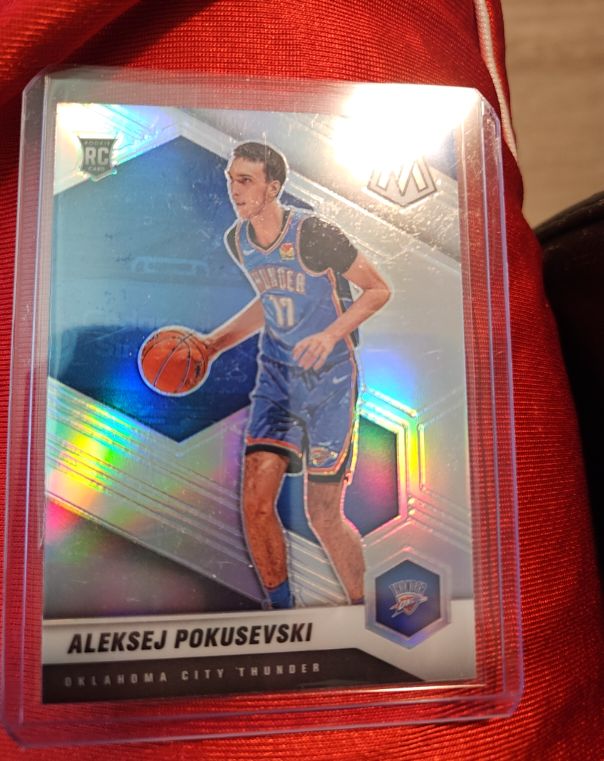 2020-21 Panini Mosaic #226 Aleksej Pokusevski — front