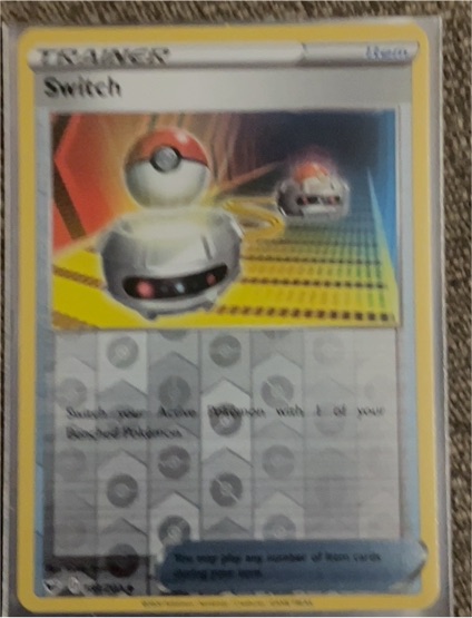 2020 Pokémon Sword & Shield #183 Switch — front