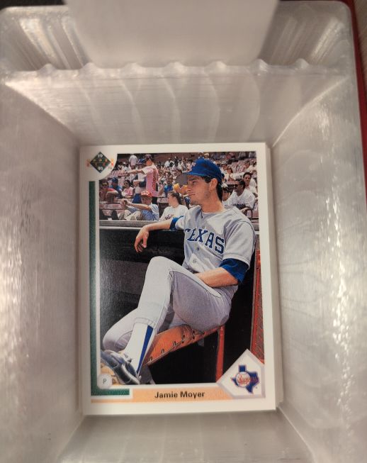 1991 Upper Deck #610 Jamie Moyer — front