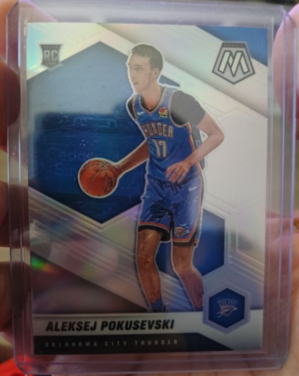 2020-21 Panini Mosaic #226 Aleksej Pokusevski — front