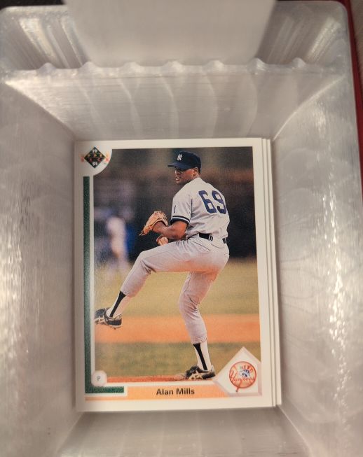 1991 Upper Deck #222 Alan Mills — front