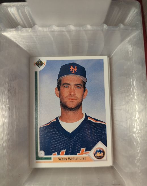 1991 Upper Deck #221 Wally Whitehurst — front