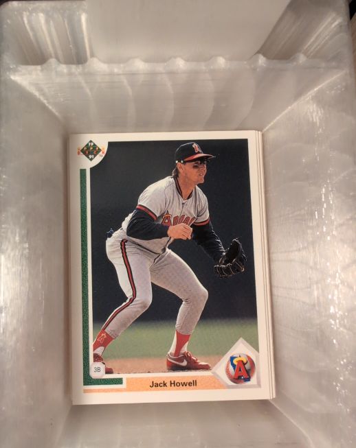 1991 Upper Deck #213 Jack Howell — front