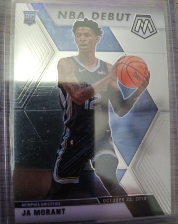 2019-20 Panini Mosaic NBA Debut #274 Ja Morant — front