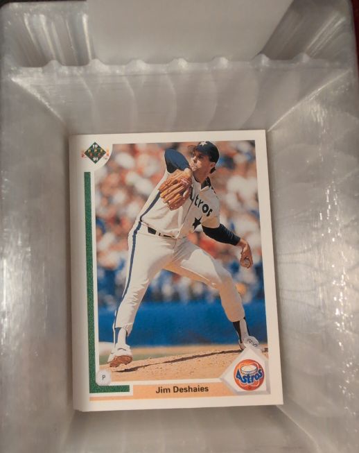 1991 Upper Deck #208 Jim Deshaies — front