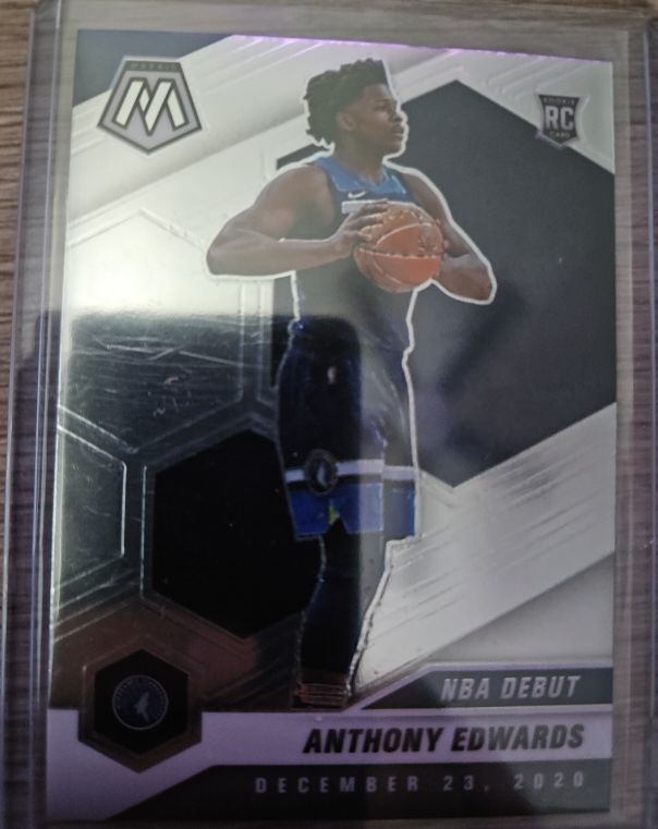 2020-21 Panini Mosaic #261 Anthony Edwards — front