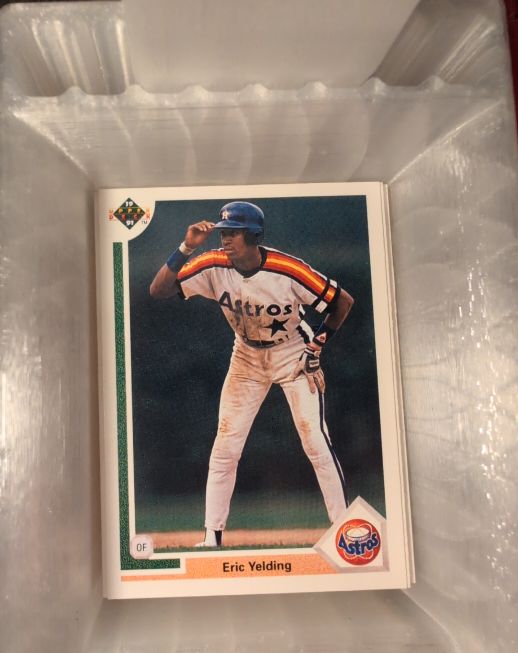 1991 Upper Deck #197 Eric Yelding — front