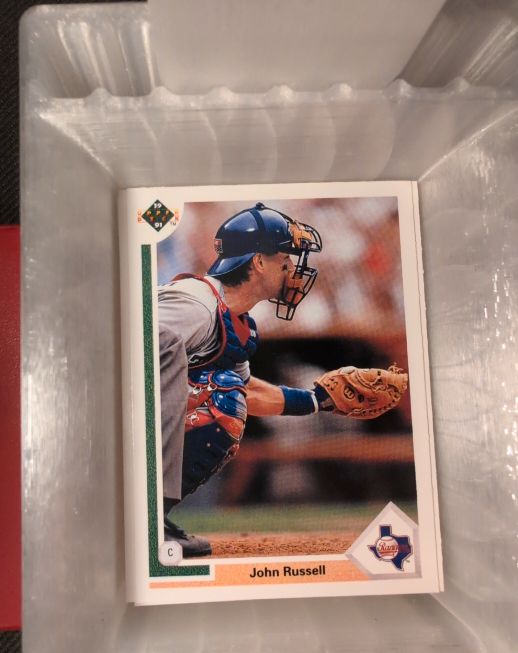 1991 Upper Deck #191 John Russell — front