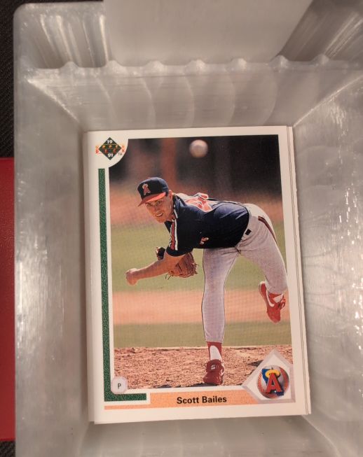 1991 Upper Deck #190 Scott Bailes — front