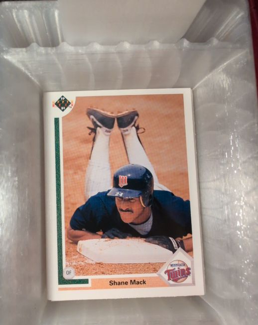 1991 Upper Deck #188 Shane Mack — front