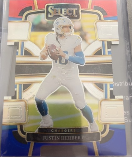 2023 Panini Select Concourse #52 Justin Herbert — front