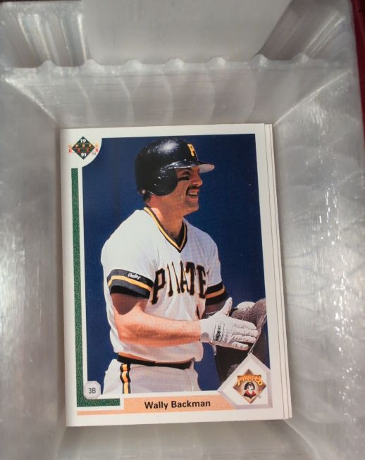 1991 Upper Deck #185 Wally Backman — front