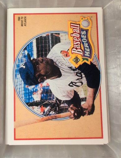 1991 Upper Deck Baseball Heroes #21 Hank Aaron — front