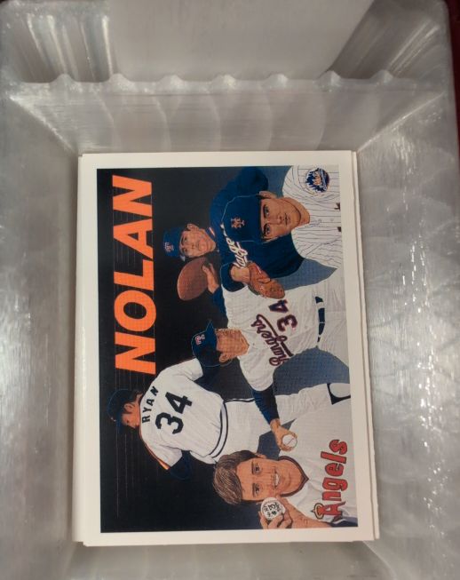 1991 Upper Deck Baseball Heroes #18 Nolan Ryan — front