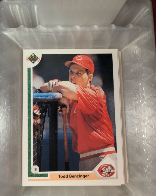 1991 Upper Deck #280 Todd Benzinger — front