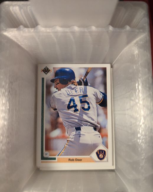 1991 Upper Deck #272 Rob Deer — front