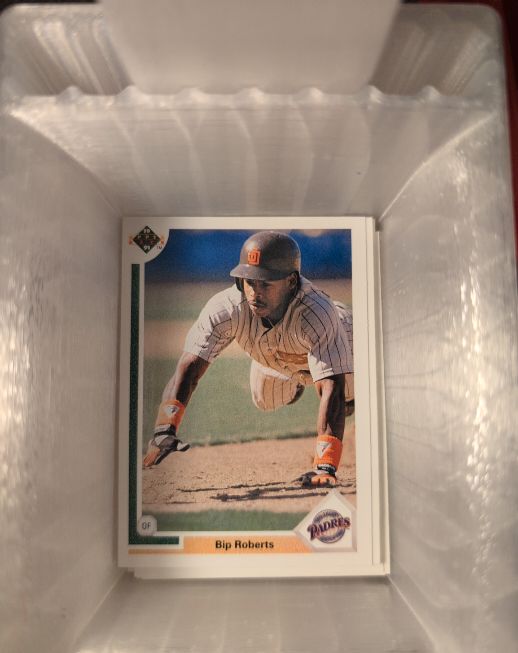 1990 Upper Deck #420 Bip Roberts — front