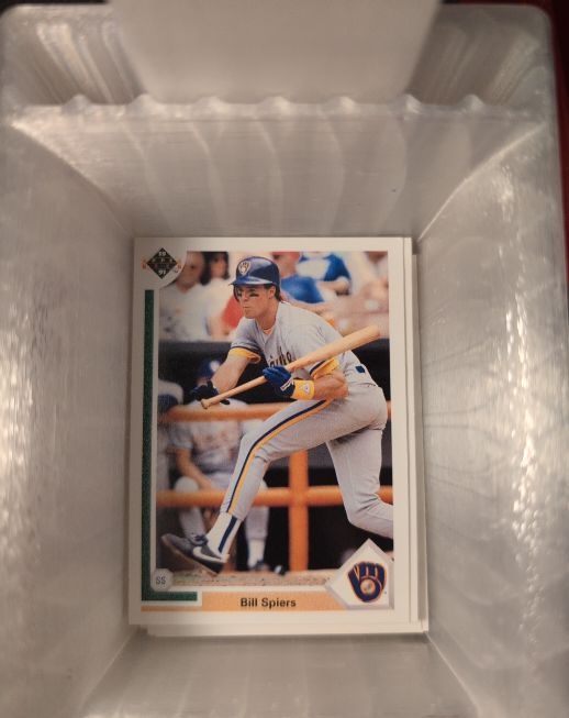 1991 Upper Deck #268 Bill Spiers — front