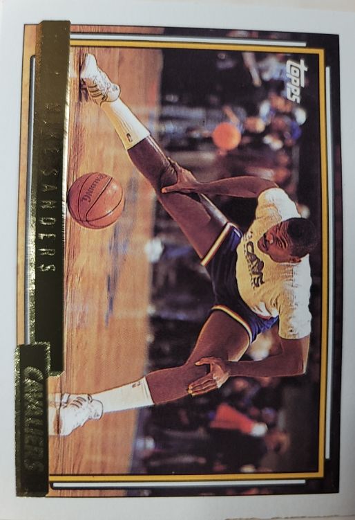 1992-93 Topps #239 Mike Sanders — front