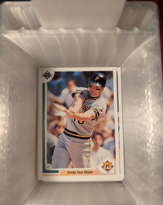 1991 Upper Deck #256 Andy Van Slyke — front