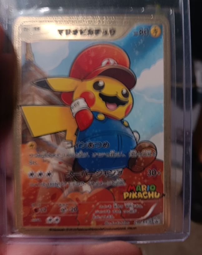 2016 Pokémon #294 Mario Pikachu — front