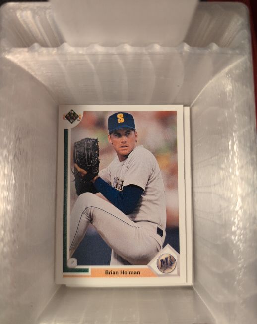 1991 Upper Deck #252 Brian Holman — front