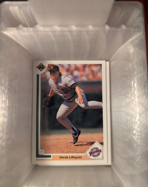 1991 Upper Deck #251 Derek Lilliquist — front