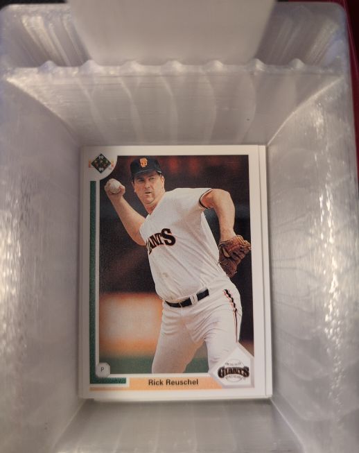 1991 Upper Deck #249 Rick Reuschel — front