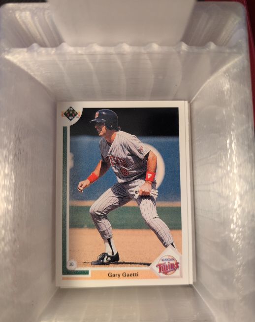 1991 Upper Deck #233 Gary Gaetti — front