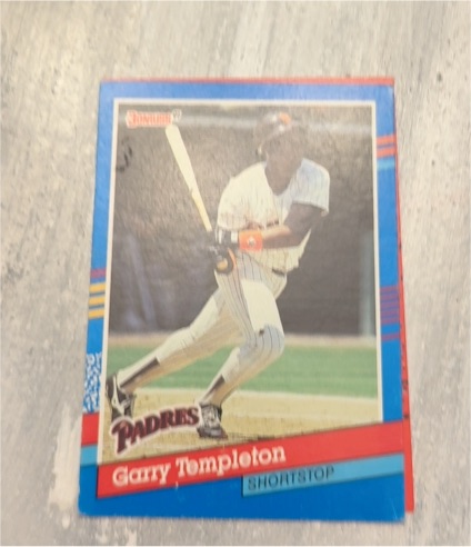1991 Donruss #252 Garry Templeton — front