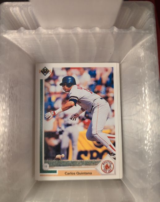 1991 Upper Deck #232 Carlos Quintana — front
