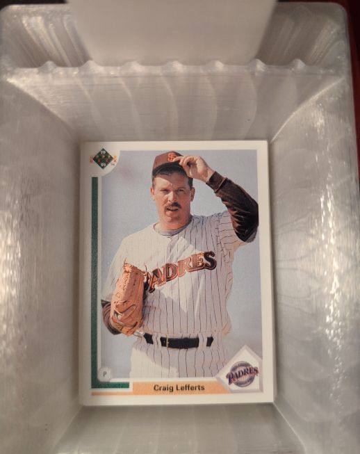 1991 Upper Deck #228 Craig Lefferts — front