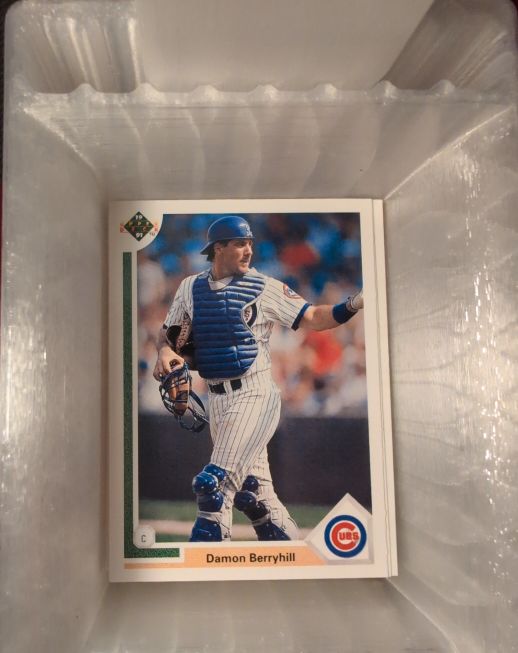 1991 Upper Deck #319 Damon Berryhill — front