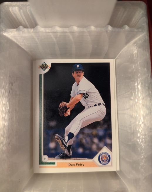 1991 Upper Deck #316 Dan Petry — front