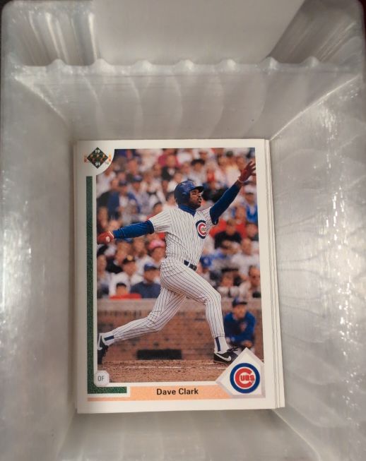1991 Upper Deck #314 Dave Clark — front