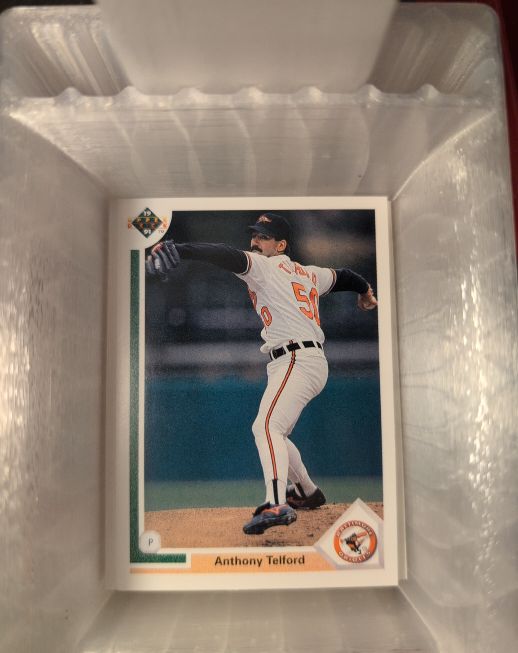 1991 Upper Deck #304 Anthony Telford — front