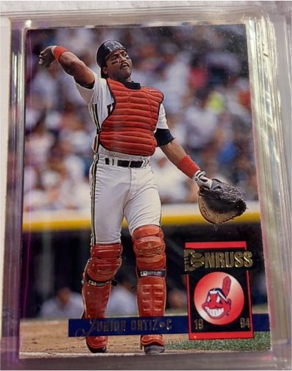 1994 Donruss #425 Junior Ortiz Cleveland Indians — front
