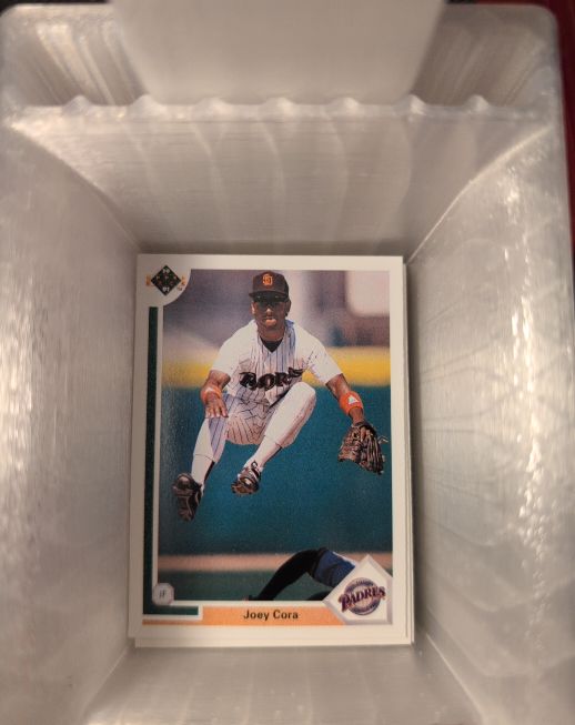 1991 Upper Deck #291 Joey Cora — front